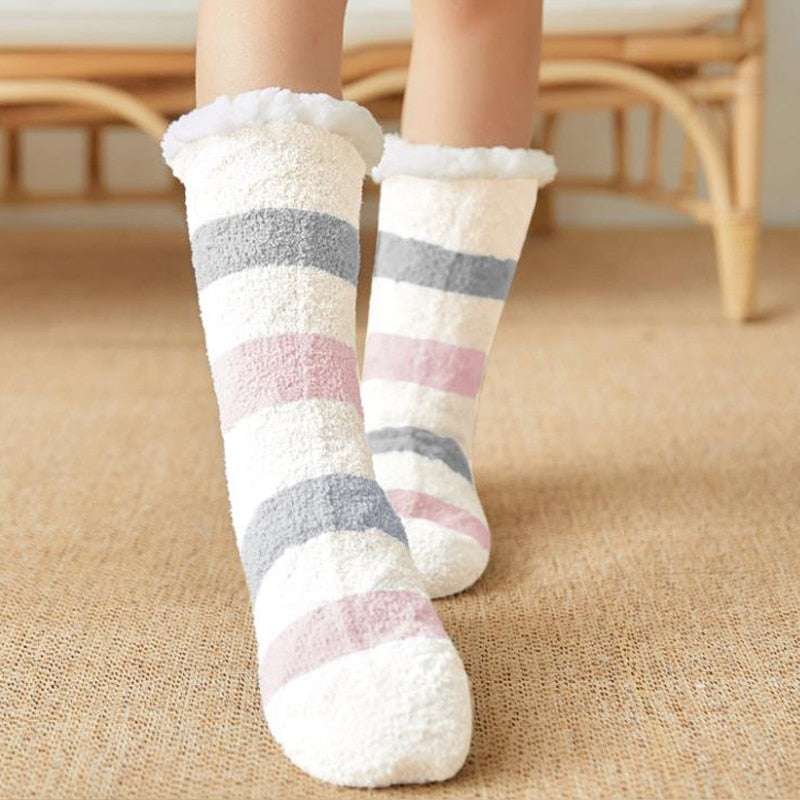 COZY WINTER COTTON SOCKS