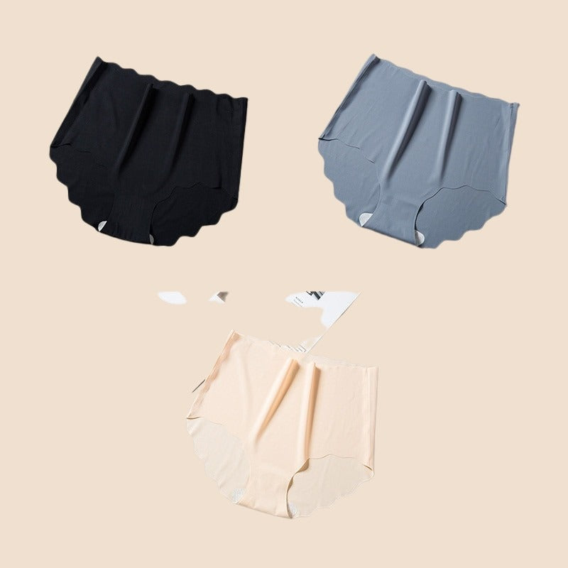 High Rise Seamless Panties 3 PCS/Set