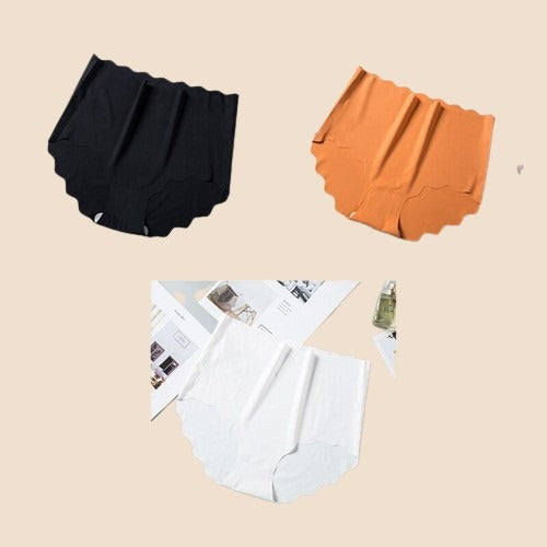 High Rise Seamless Panties 3 PCS/Set