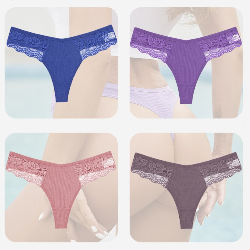 LacyLite Panties  4PCS/Set