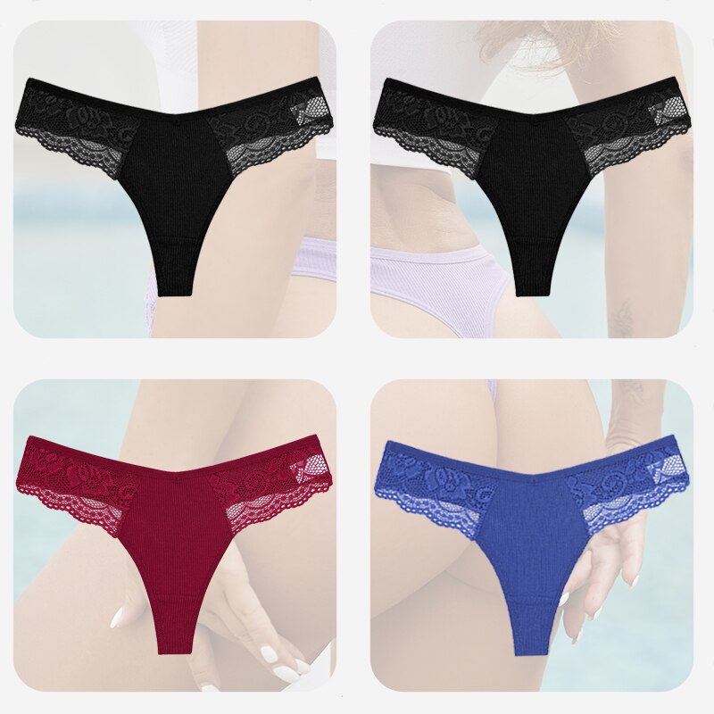 LacyLite Panties  4PCS/Set