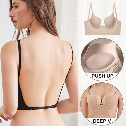 Push Up Bra Backless