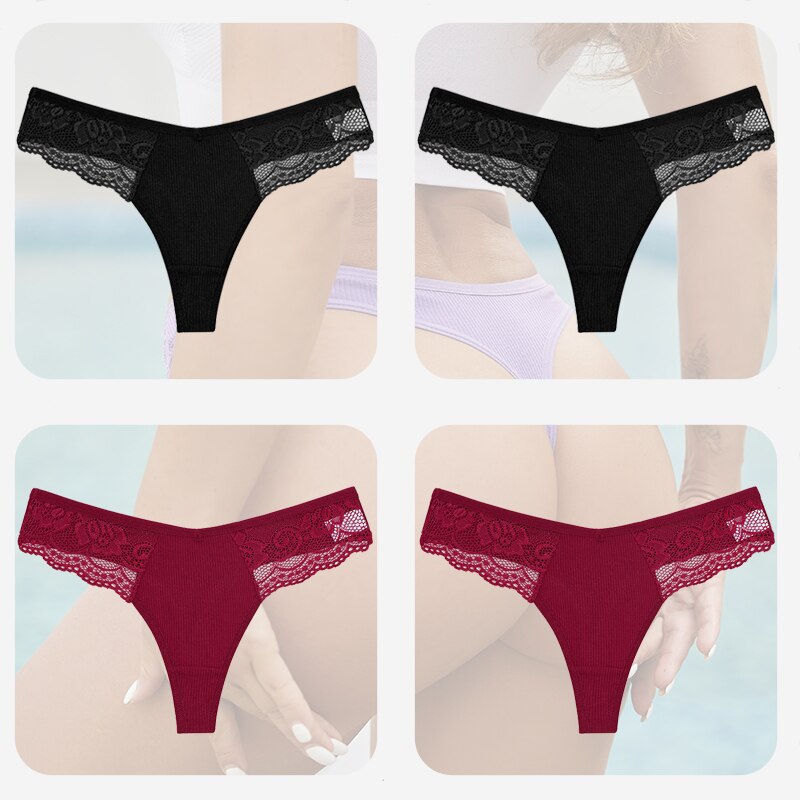 LacyLite Panties  4PCS/Set