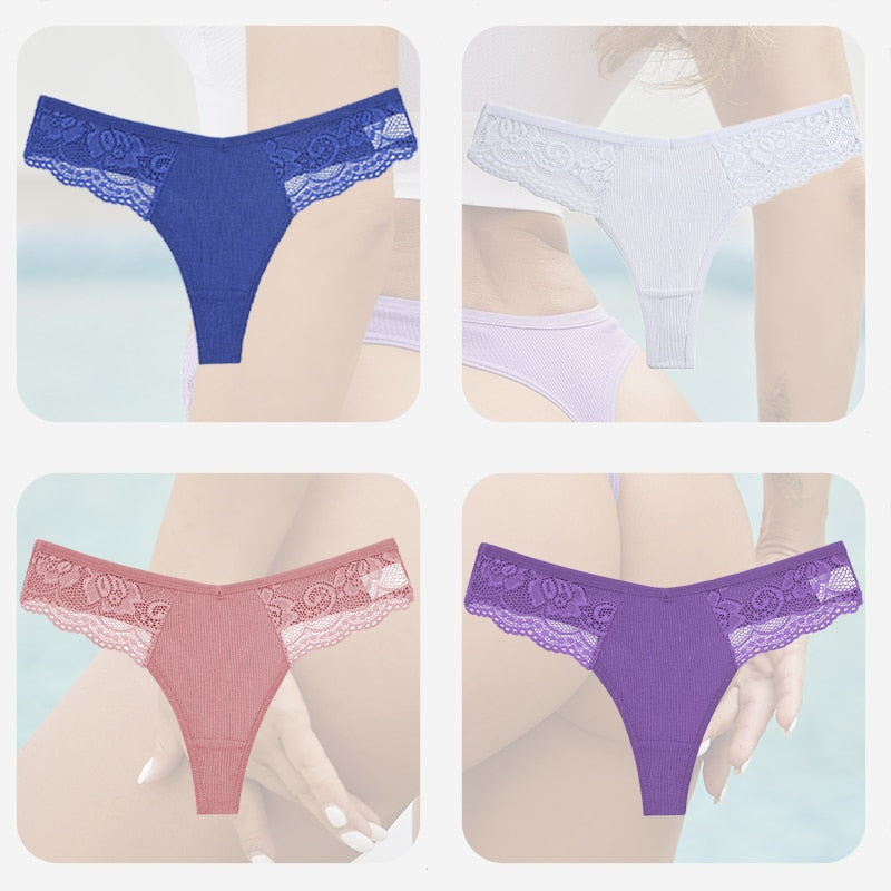 LacyLite Panties  4PCS/Set